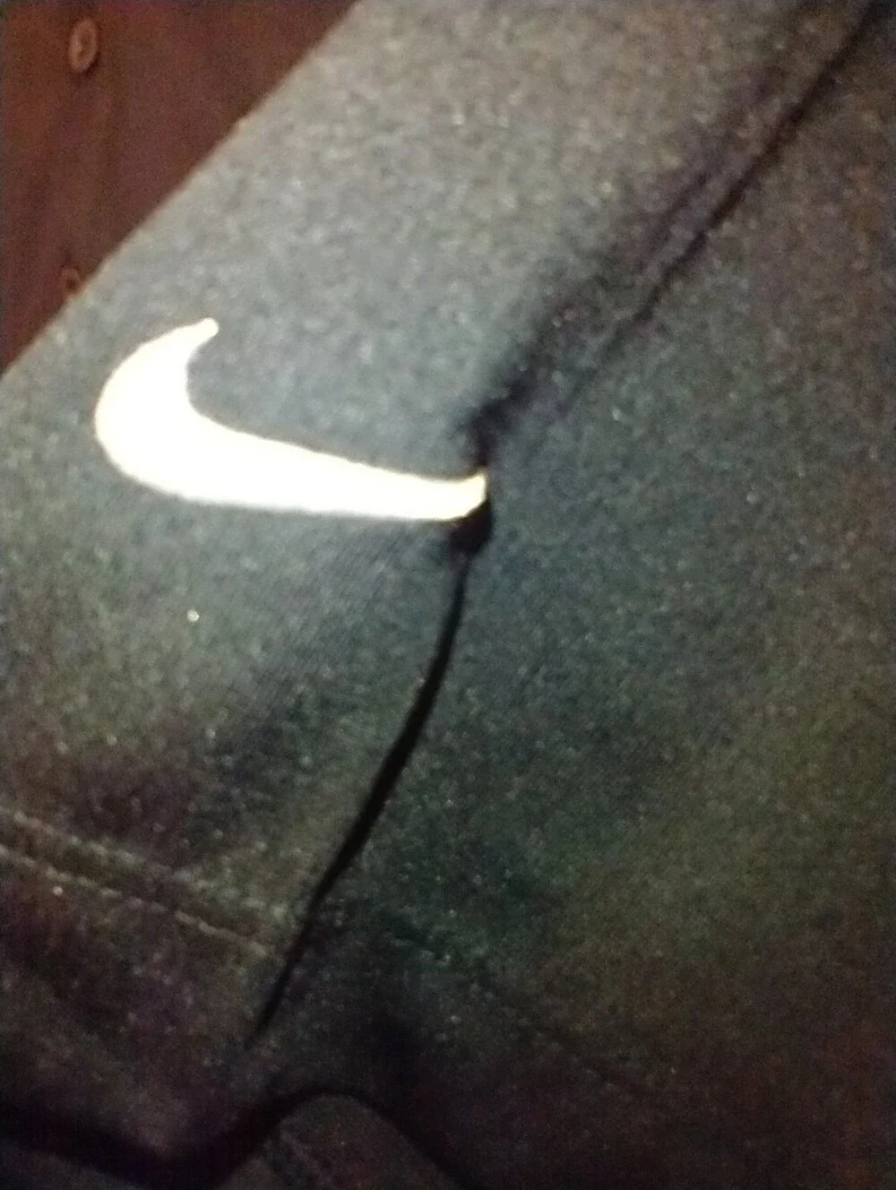Nike Black Short Sleeve Polo Shirt Men's sz Medium AT&T Business Logo.